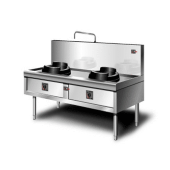 Bếp Á đôi công nghiệp BNQ 2 họng đốt
