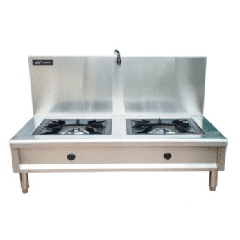 Bếp Á hầm công nghiệp đôi BNQ dùng gas