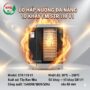 Lò hấp nướng đa năng 10 khay FM STR 110 V1