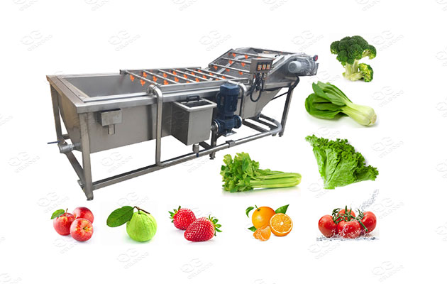 Máy rửa rau củ qua sục Ozone inox