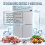 Tủ đông đứng Icymax 4 cánh 1100L