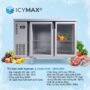 Tủ bàn mát Icymax 2 cánh kính 1200x600