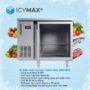 Tủ bàn mát Icymax 1 cánh kính 900x600
