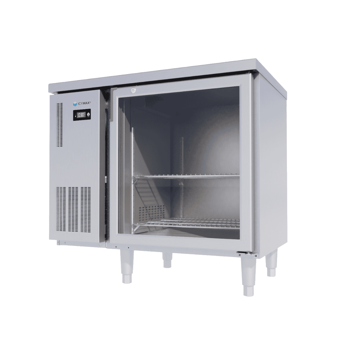 Tủ bàn mát Icymax 1 cánh kính 900x600 - Ảnh 3