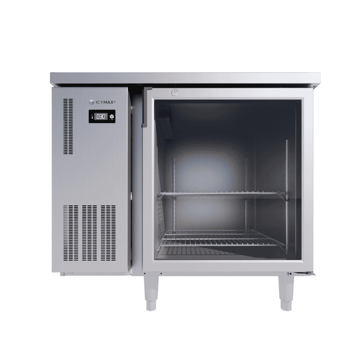 Tủ bàn mát Icymax 1 cánh kính 900x600