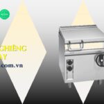 Chảo nghiêng tay quay dùng gas Bertos
