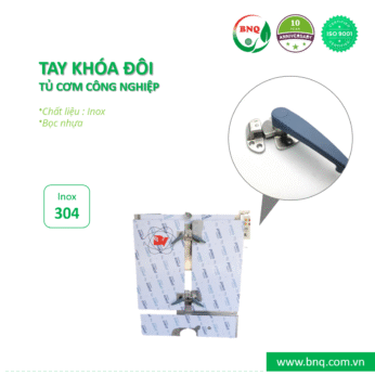 Tay khóa đôi tủ cơm
