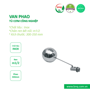 Van phao tủ cơm công nghiệp