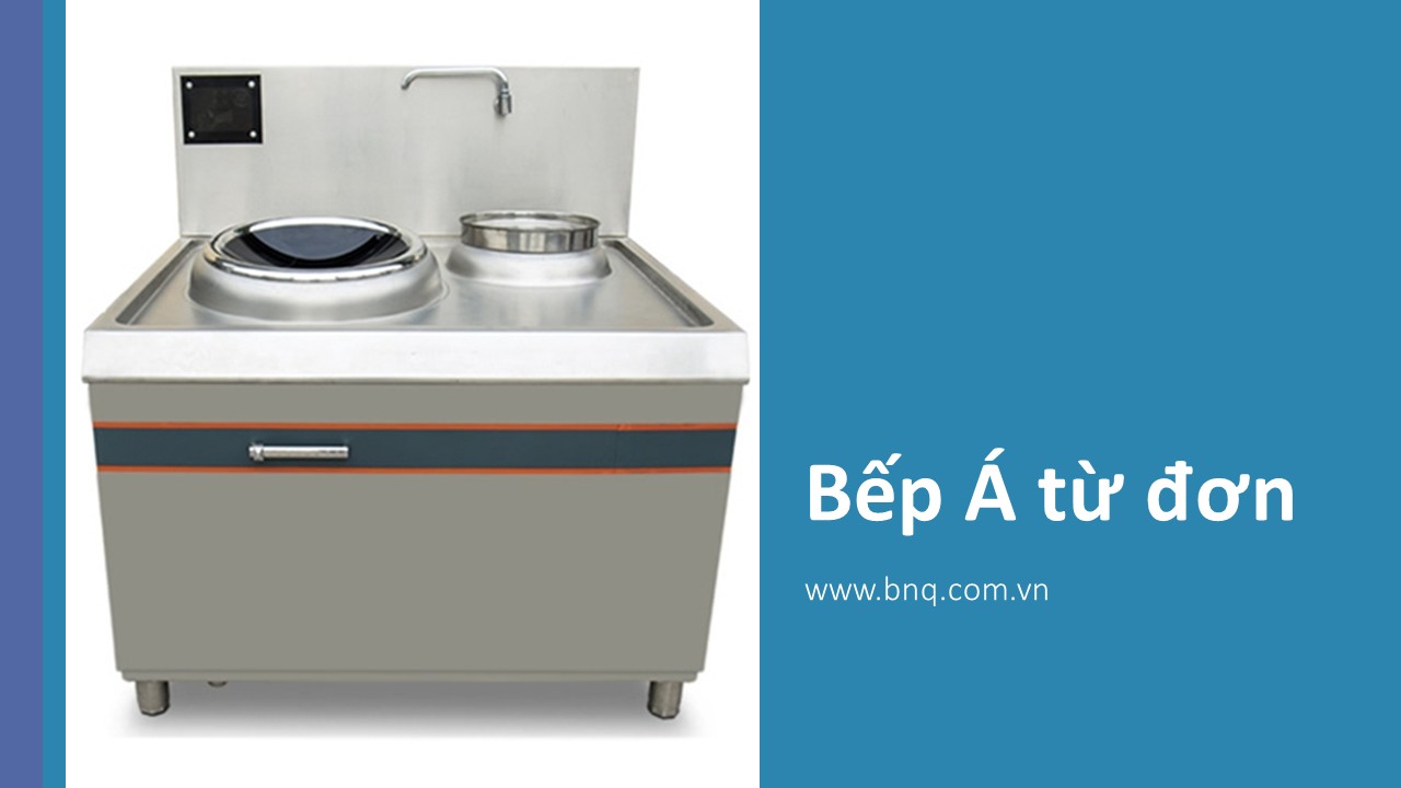 Bếp từ đơn xào mặt lõm (có bầu nước)