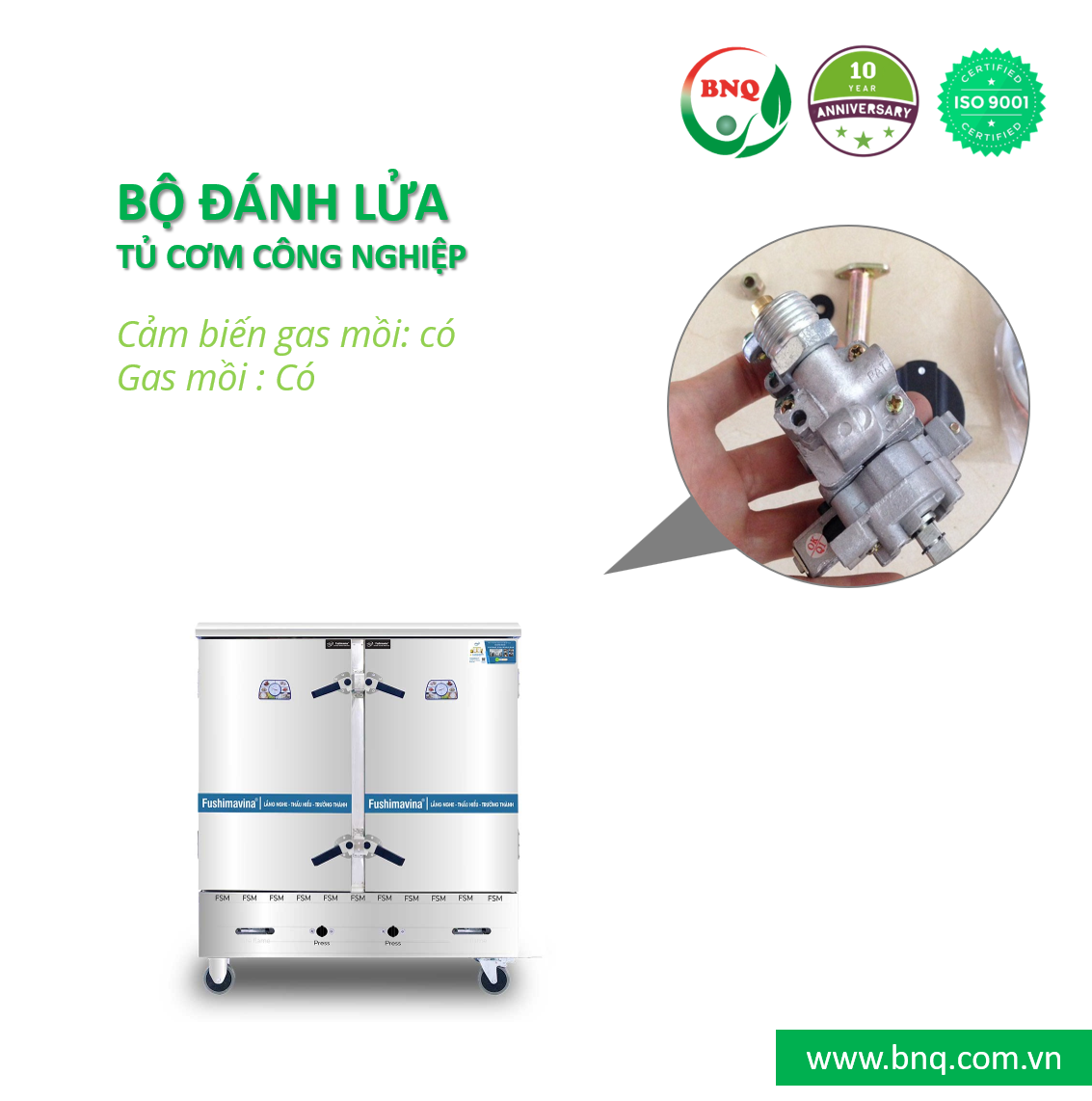 Bộ đánh lửa tủ cơm