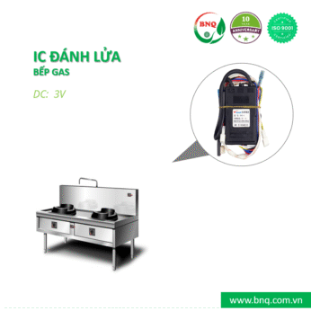 Bộ đánh lửa IC bếp Á họng gang