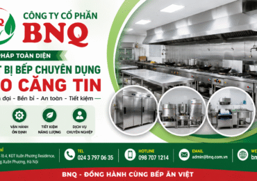 Thiết bị bếp chuyên dụng cho căng tin